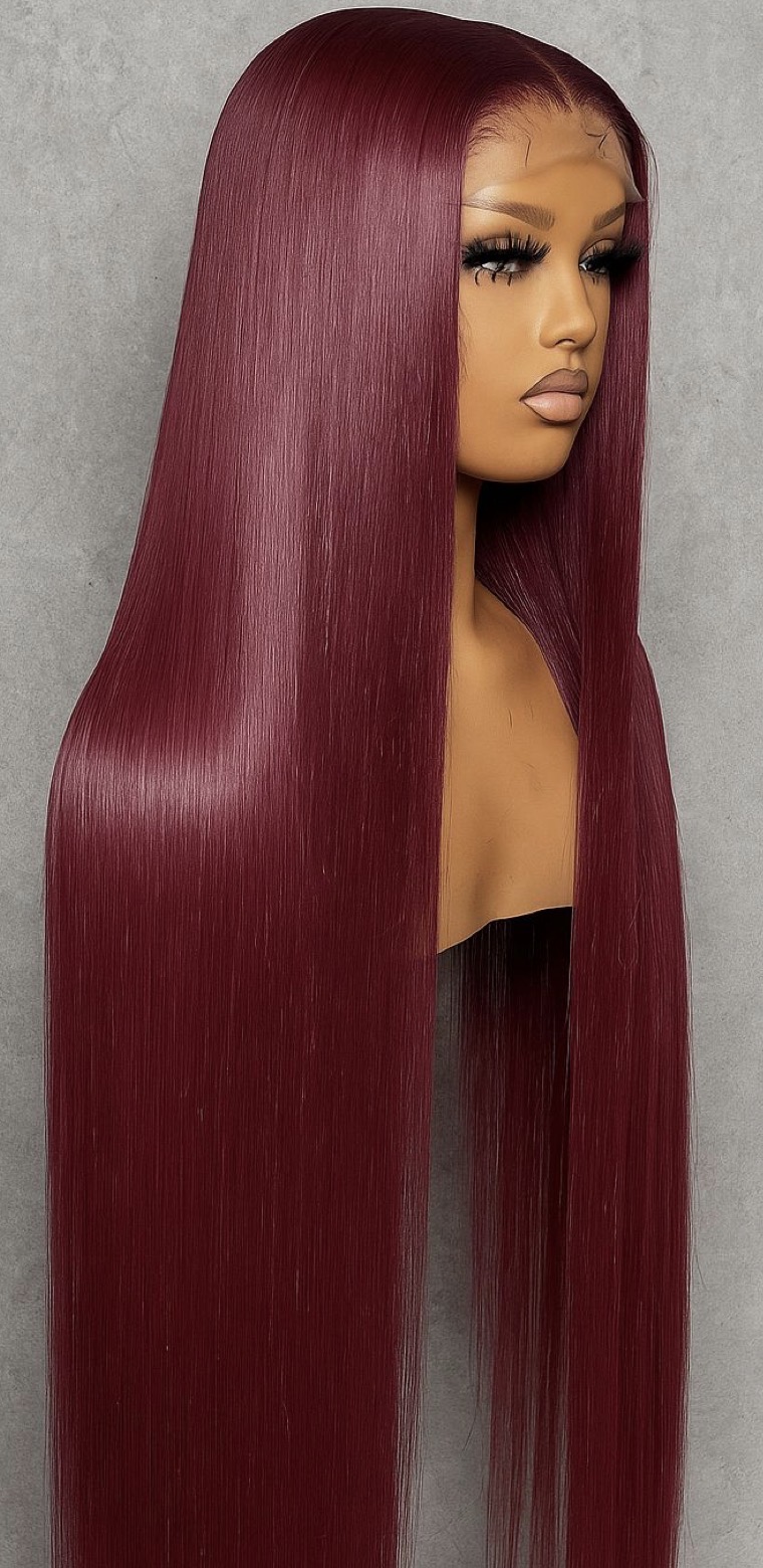 Burgundy Straight